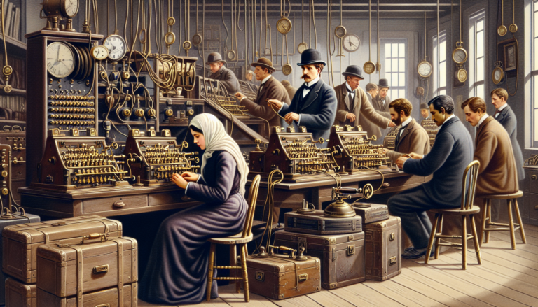 The Magic Behind the Machines: Telegraph Operators and Their Wizardry